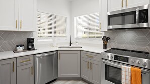 Apartment, 3 Bedrooms | 3 bedrooms, laptop workspace, iron/ironing board, WiFi (free) - CozySuites TPC Scottsdale Parking & Pool (Scottsdale)