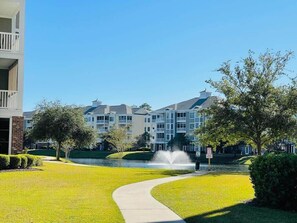 Exterior - Amazing Pond View condo + pool at MyrtleWoods (Myrtle Beach)