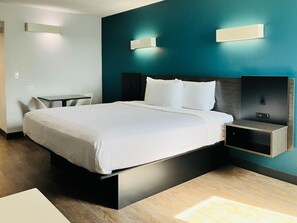 Blendingsgardiner, wi-fi (inkludert), sengetøy og rullestolvennlig