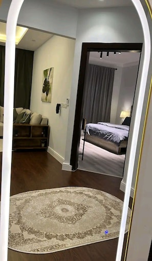 1 bedroom, iron/ironing board - Cozy 1-Bedroom Apartment with Inviting Salon in Rabat (Rabat)