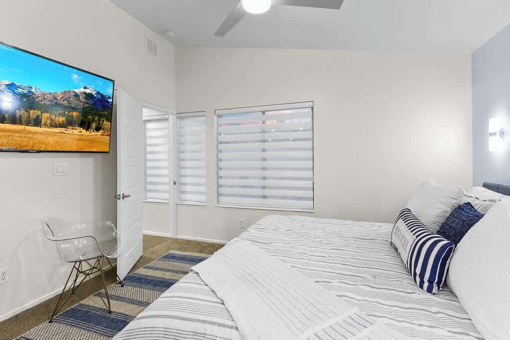 4 soverom, skrivebord, strykejern/-brett og wi-fi