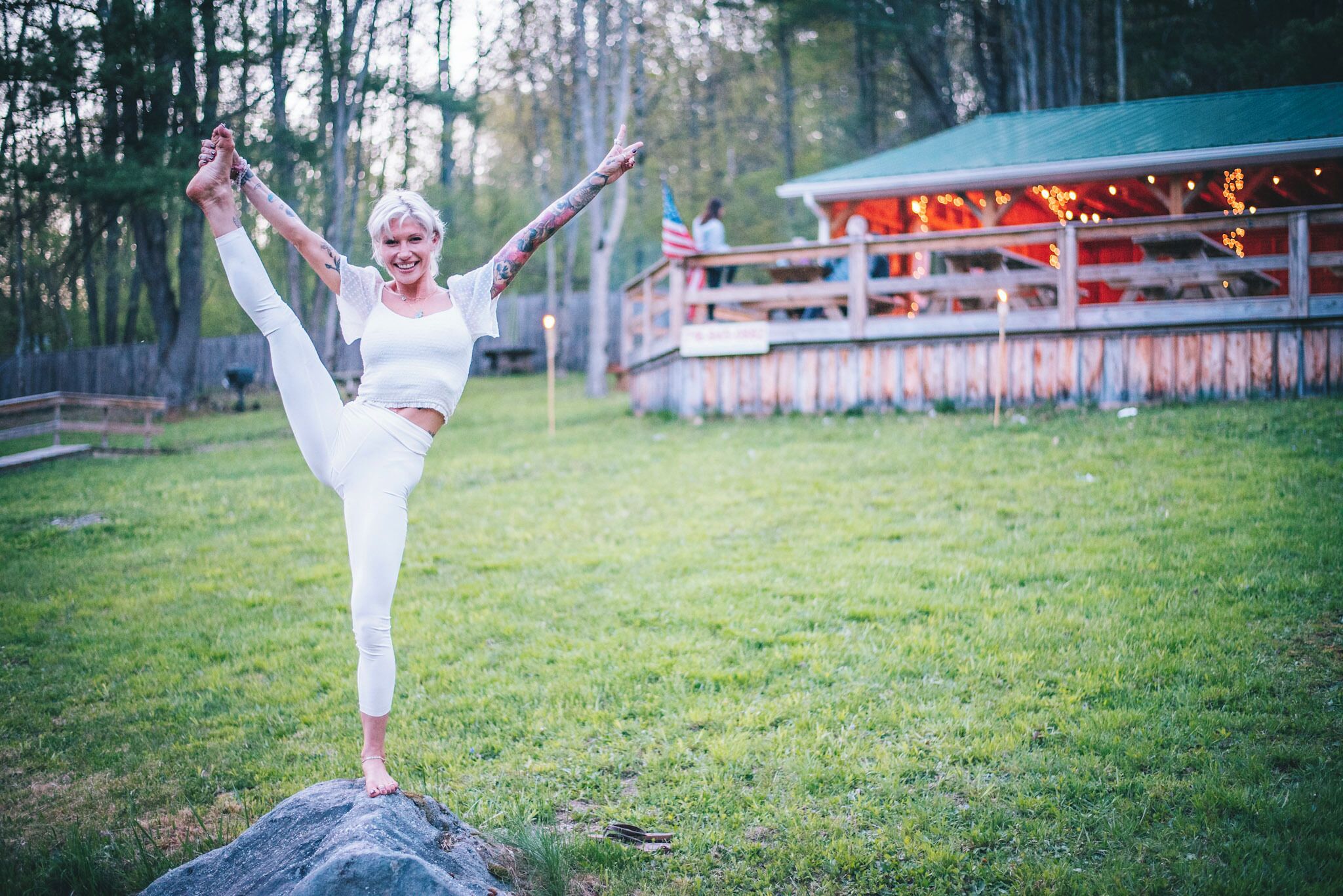 Overnattingsstedets uteområder