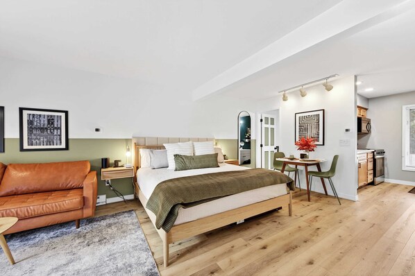 1 chambre, fer et planche à repasser, Wi-Fi, draps fournis