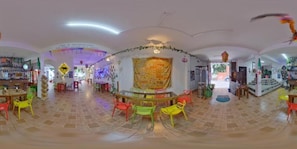 Poolside bar