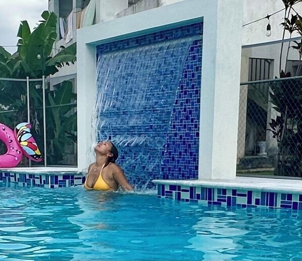 Outdoor pool - Huge Home Renovated 7 Bdr, 5 Bath 2 Pools 2 kitchens 2 Living rooms Best Beaches (Isabela)