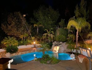 Pool - Vacation house with spa, pool, and water slide. (El Cajon)