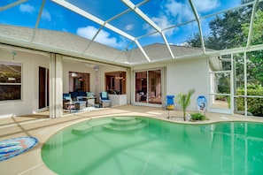 Pool - Ranch-Style Florida Retreat w/ Pool & Lanai (Merritt Island)