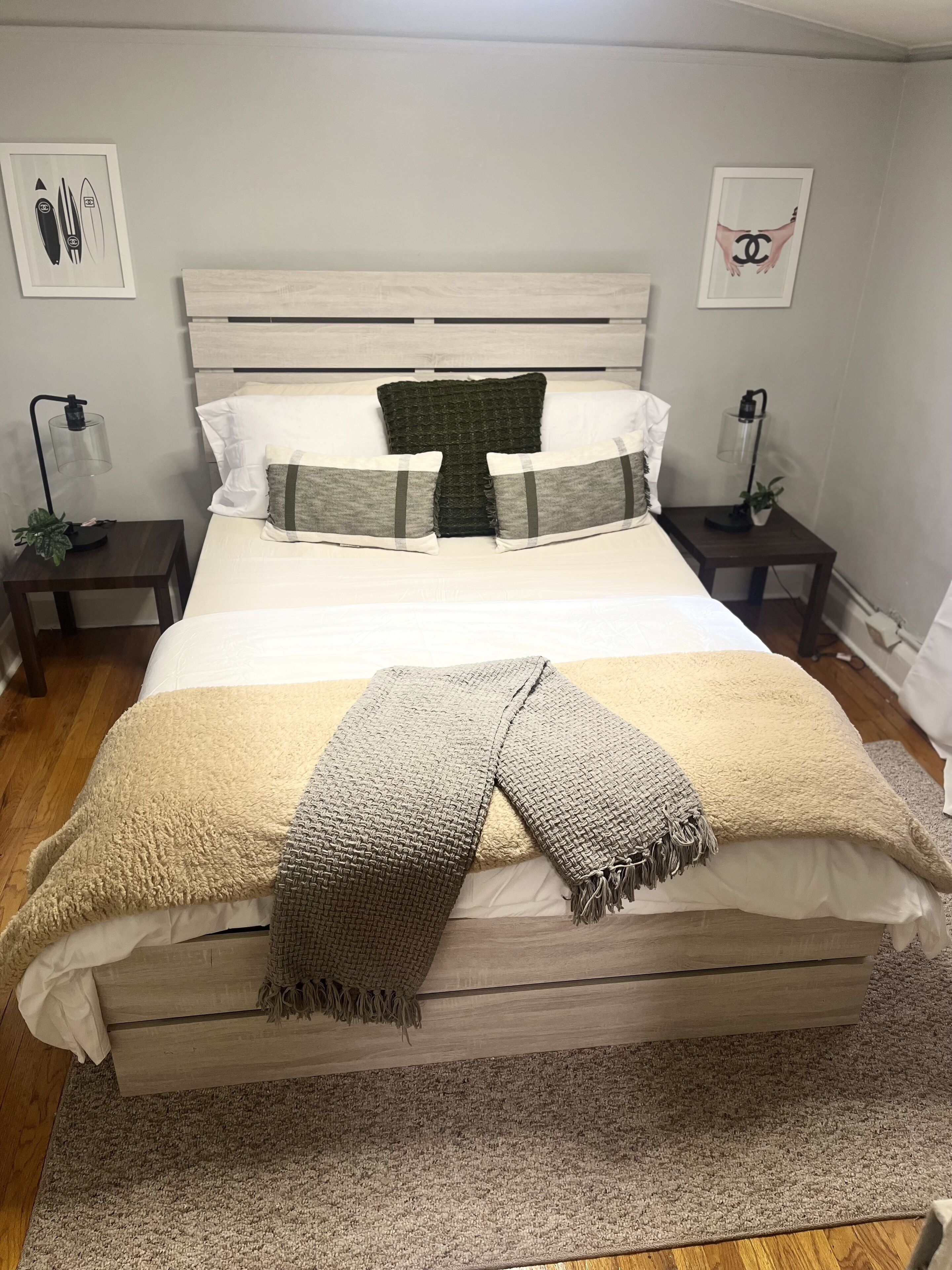 2 多间卧室、办公桌、熨斗/熨衣板、免费 WiFi