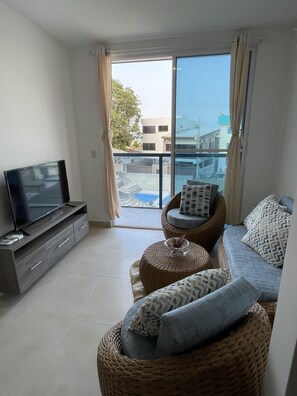 Family Apartment, 2 Bedrooms | Living area