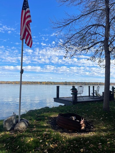 Enjoy this peaceful house on Big Stone Lake!