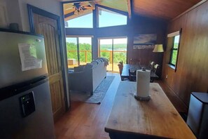 TV, fireplace, stereo