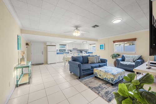 Relax by the Waves: Stylish Beach Getaway with a Backyard Haven