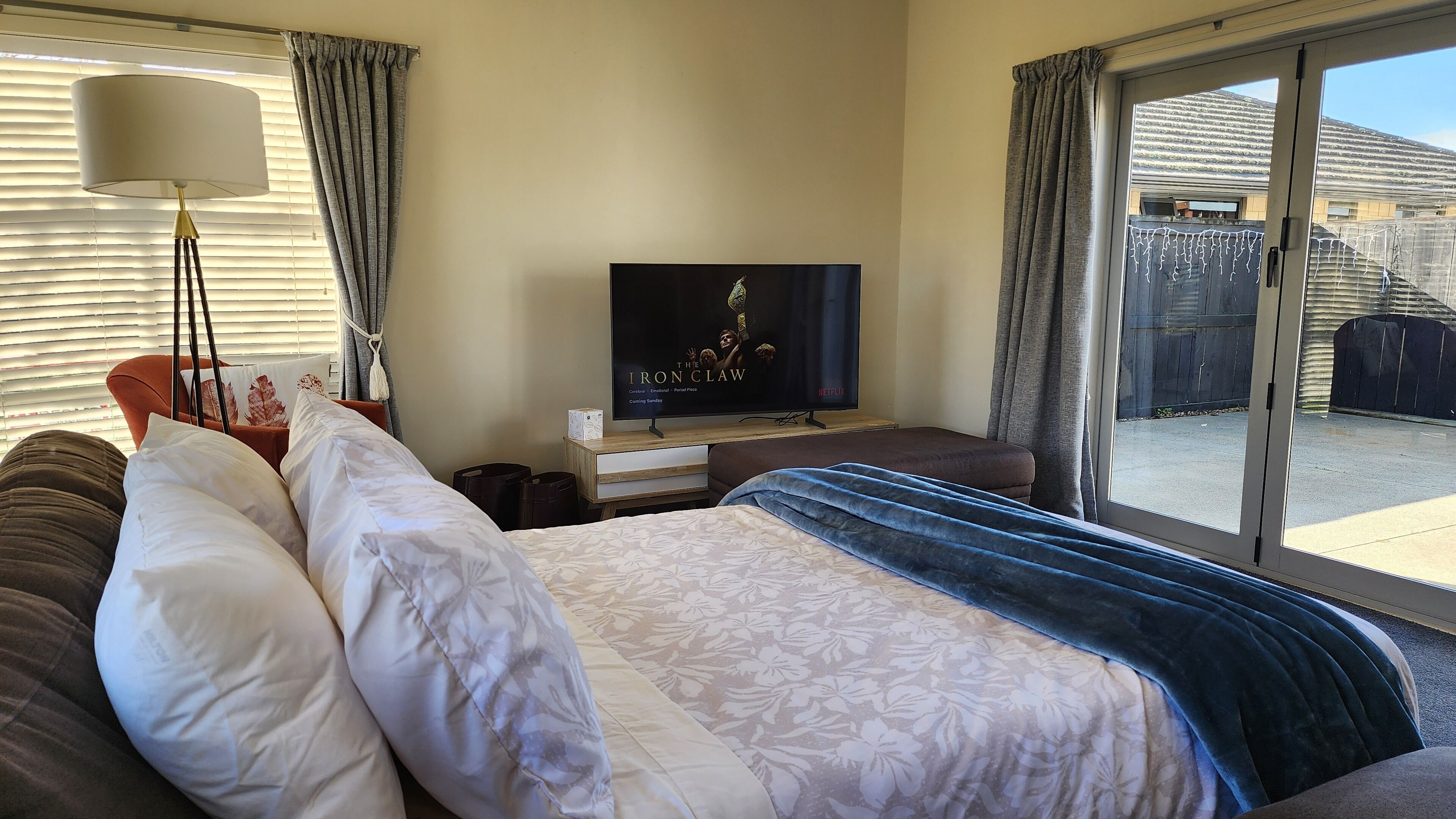 3 bedrooms, desk, iron/ironing board, free WiFi