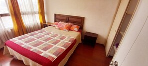 1 bedroom, WiFi, bed sheets - Metroapart 2 Personas. TV por Cable. Wifi. Candado de Seguridad Para las Llaves (Santiago)