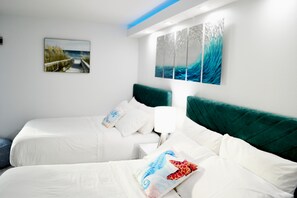 2 habitaciones, tabla de planchar con plancha y wifi gratis 