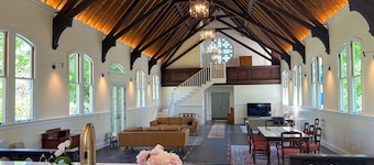 Dramatically restored beautiful Church with a soaring Grand Room in Downtown