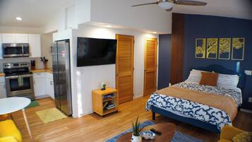 1 bedroom, iron/ironing board, free WiFi, bed sheets