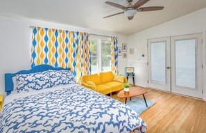 1 chambre, fer et planche Ă repasser, Wi-Fi gratuit, draps fournis