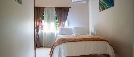 1 bedroom, in-room safe, WiFi, bed sheets