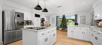 Luxe Modern Escape | Resort Backyard w/ Pool, Hot Tub, Court & Kid Friendly Fun!