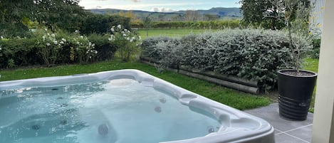 Idromassaggio all'aperto