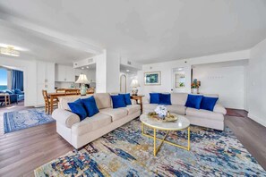 Smart TV, offices - Beachside One 4036 | DIRECTLY GULF FRONT! 3 BEDROOM, SLEEPS 10! (Miramar Beach)