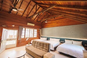 家庭木屋 | 書桌、隔音、免費無線上網、床單