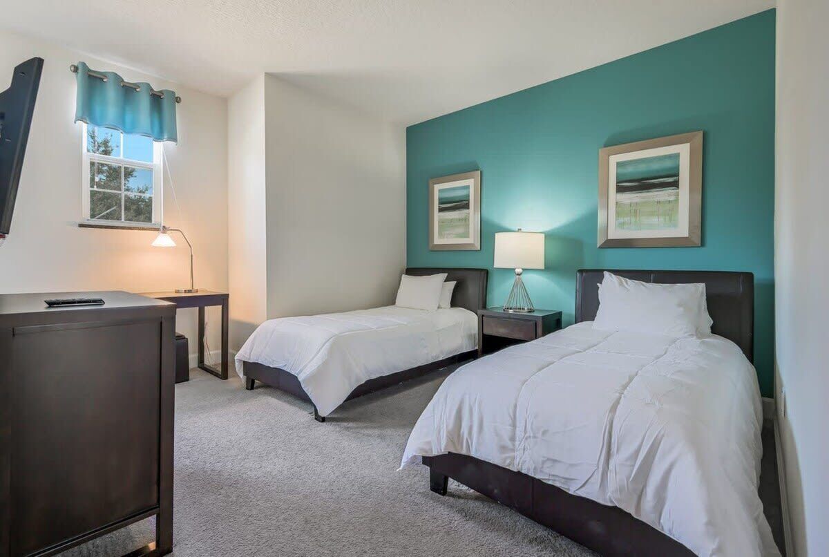 3 bedrooms, iron/ironing board, travel cot, WiFi