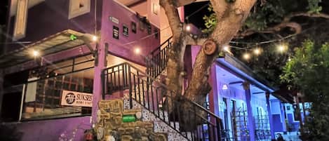 Façade de l’hébergement