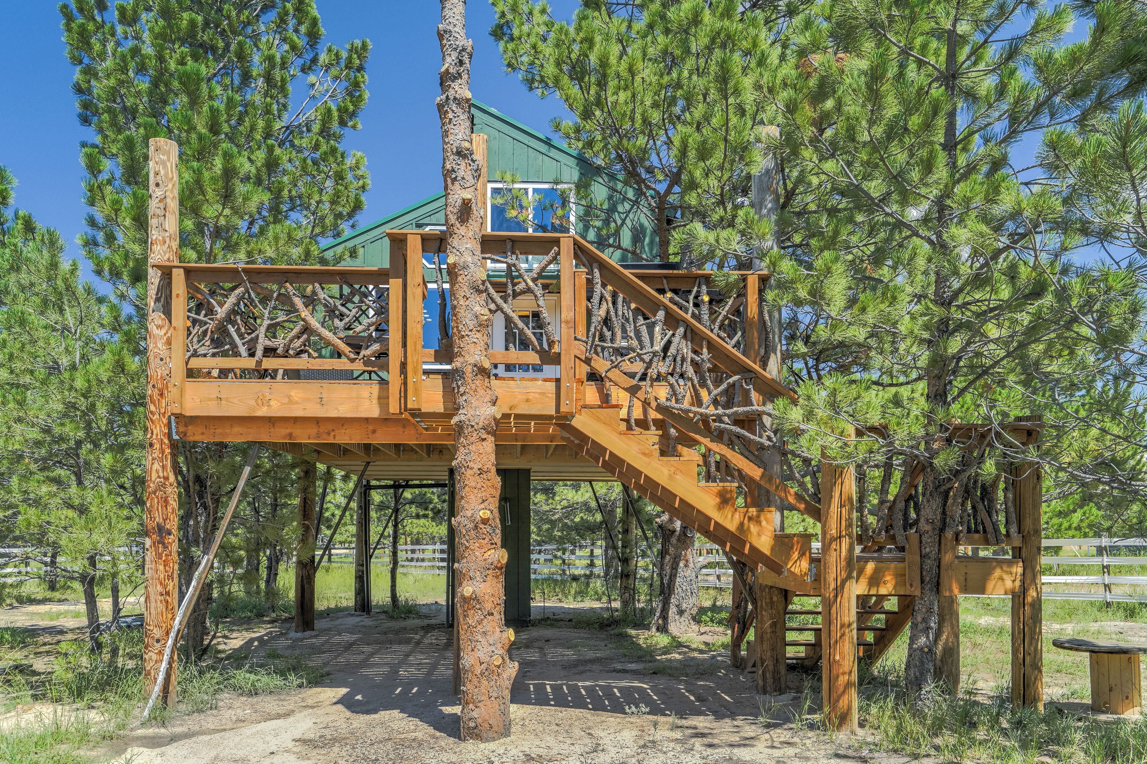 Overnatningsstedets facade