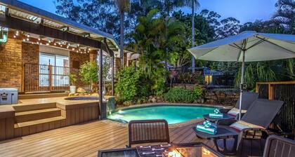 The Hillside Retreat Villa, a couple's retreat.
