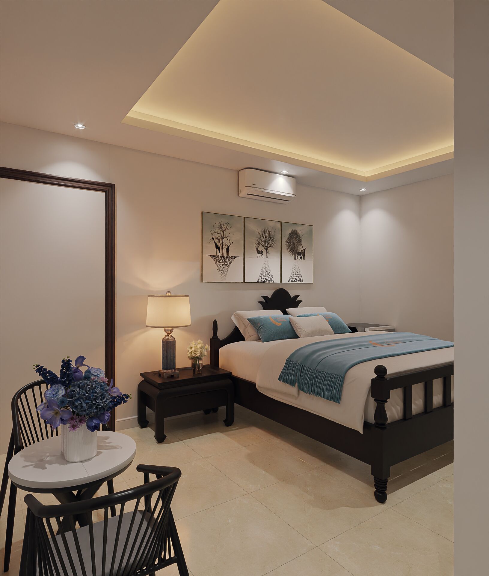 Phòng đôi Tiêu chuẩn | Nệm có lớp đệm bông, két bảo mật tại phòng, trang trí khác biệt 