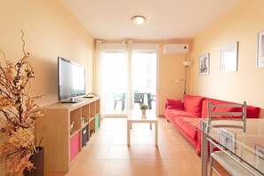 TV, DVD player