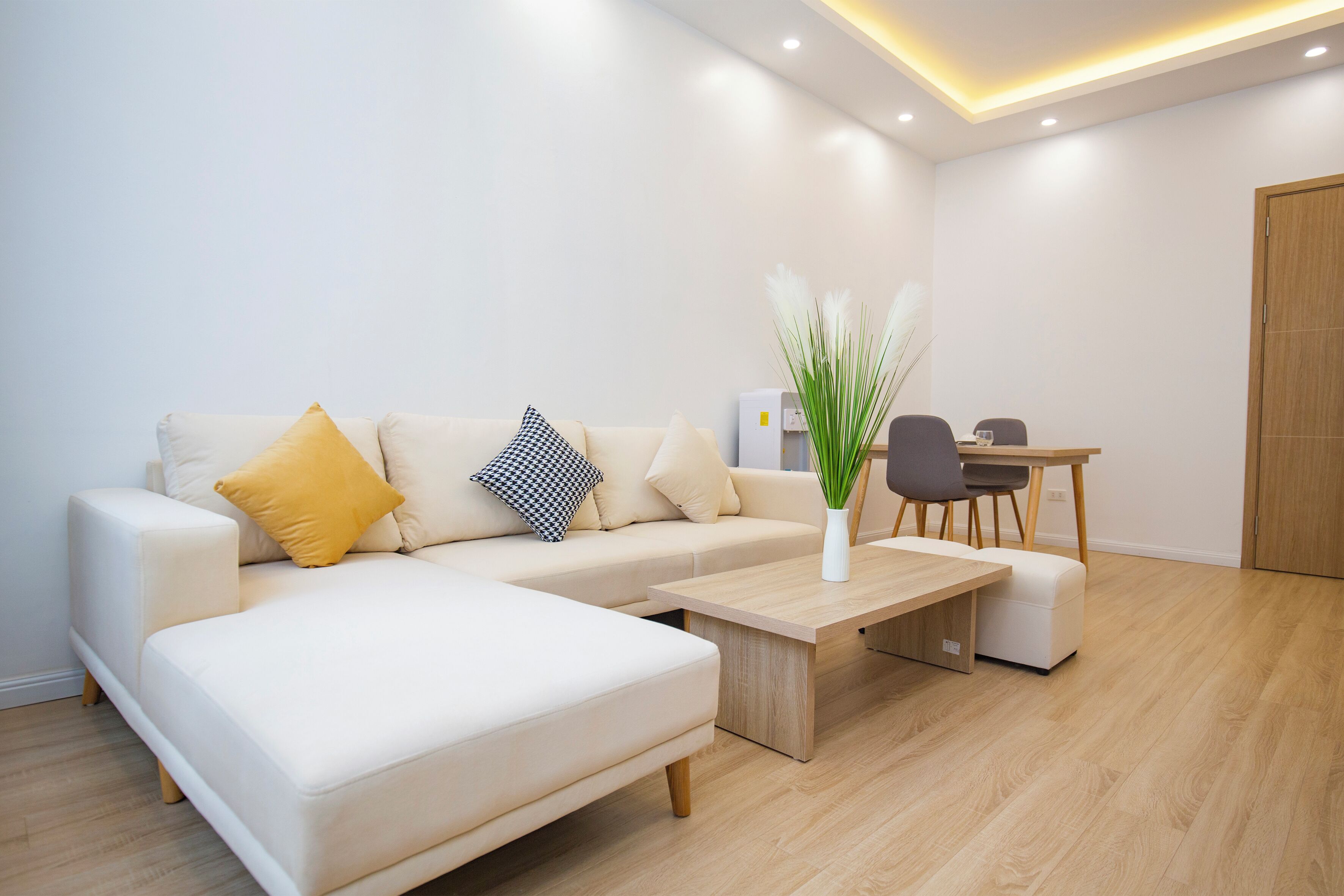 City Double Room, 2 Bedrooms | Living area | 56-inch LCD TV with cable channels, fireplace