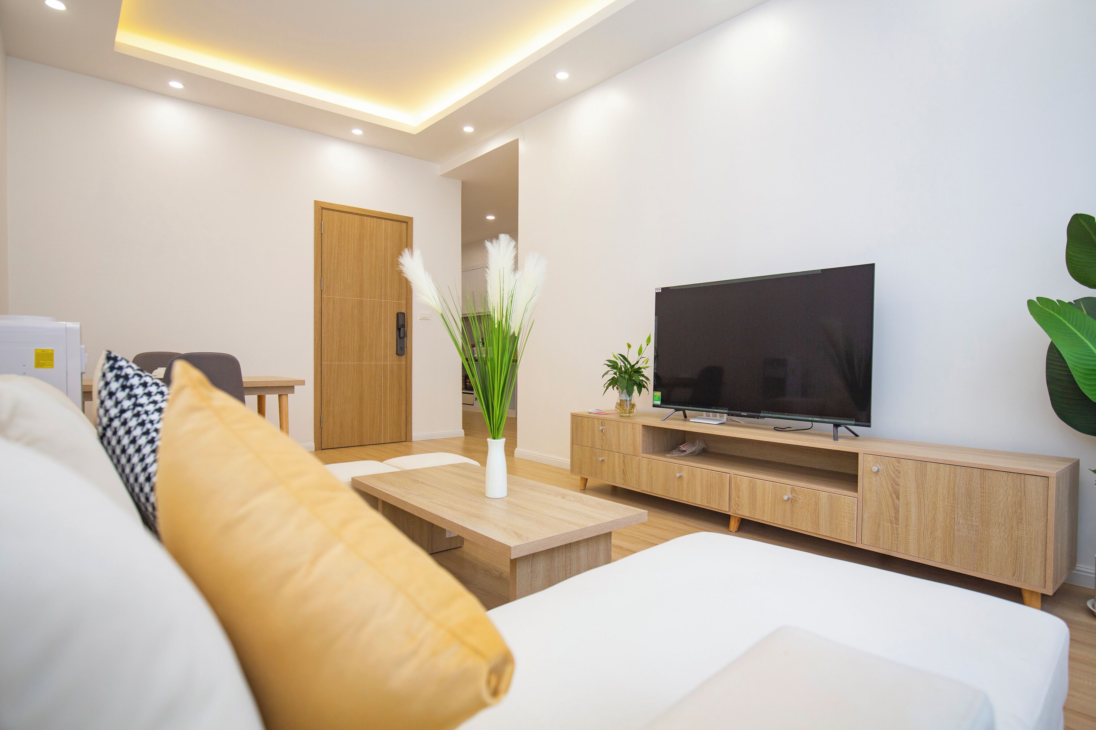 시티 더블룸, 침실 2개 | 고급 침구, 필로우탑 침대, 각각 다른 스타일의 인테리어, 각각 다르게 가구 비치