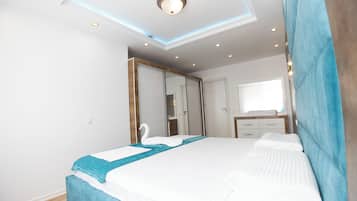 Exclusive-Apartment | Bügeleisen/Bügelbrett, kostenloses WLAN, Bettwäsche