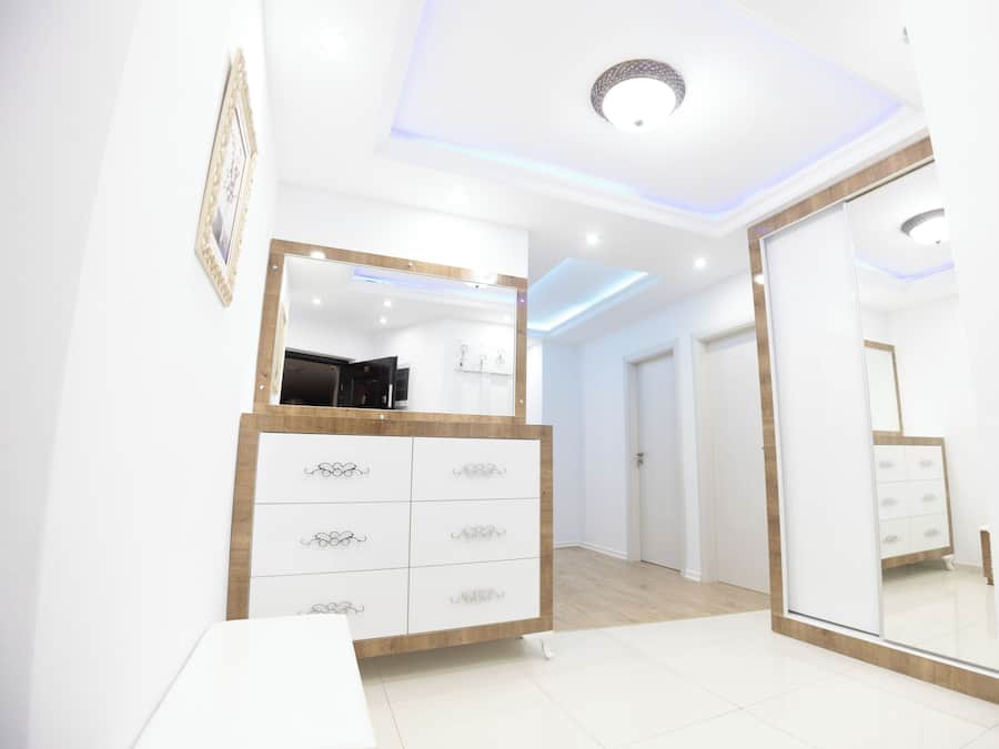 Exclusive Apartment | Living area | 55-inch Smart TV with cable channels