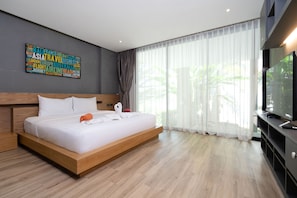 Villa de diseñador | 2 habitaciones, decoración personalizada y muebles diferentes 