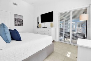 2 soverom, strykejern/-brett, reiseseng for barn og wi-fi (inkludert)