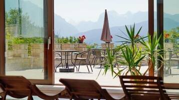 Pemandangan dari properti