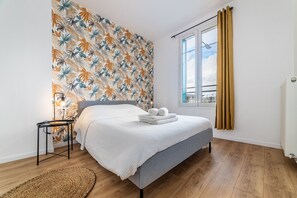 3 chambres, fer et planche à repasser, Wi-Fi gratuit, draps fournis