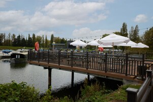 Uitzicht vanuit accommodatie