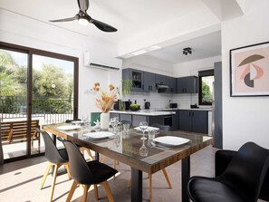 Dining - Cocoon Olympia Luxury 3Bed Villa with Pool (Paphos)