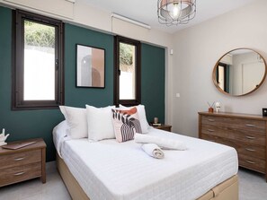 1 Schlafzimmer, Bügeleisen/Bügelbrett, Reisekinderbett, kostenloses WLAN