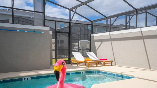 Pool - Magnificient 4Bd w/ Pool @ Storey Lake Resort 2648 (Kissimmee)