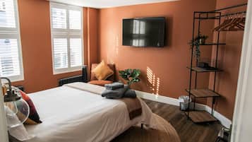 Apartamento | 1 dormitorio, sistema de insonorización, tabla de planchar con plancha