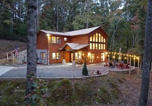 Exterior - Enchanted Deer - Great Deal! Hot Tub, Fire Pit (Ellijay)