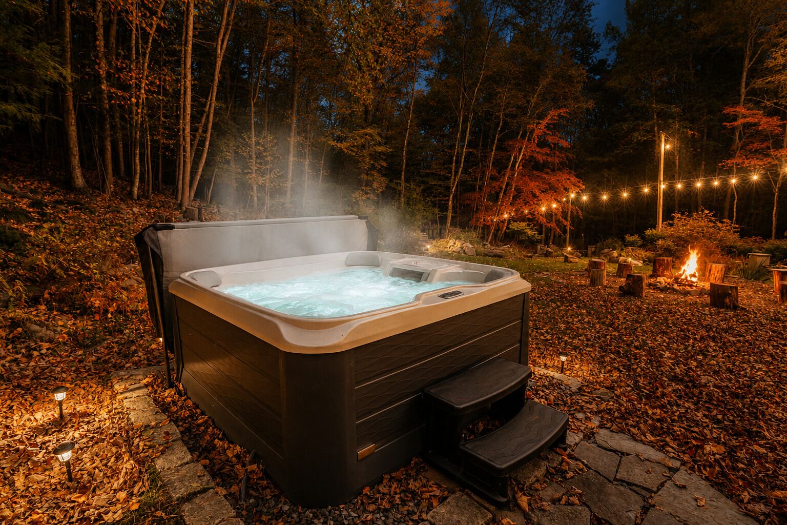 Baignoire à remous extérieure
