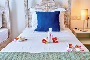 2 dormitorios, tabla de planchar con plancha, wifi gratis y ropa de cama