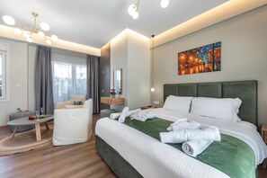 Acropolis Divine Penthouse with hot tub | Interior - Acropolis Divine Apartments (Athens)